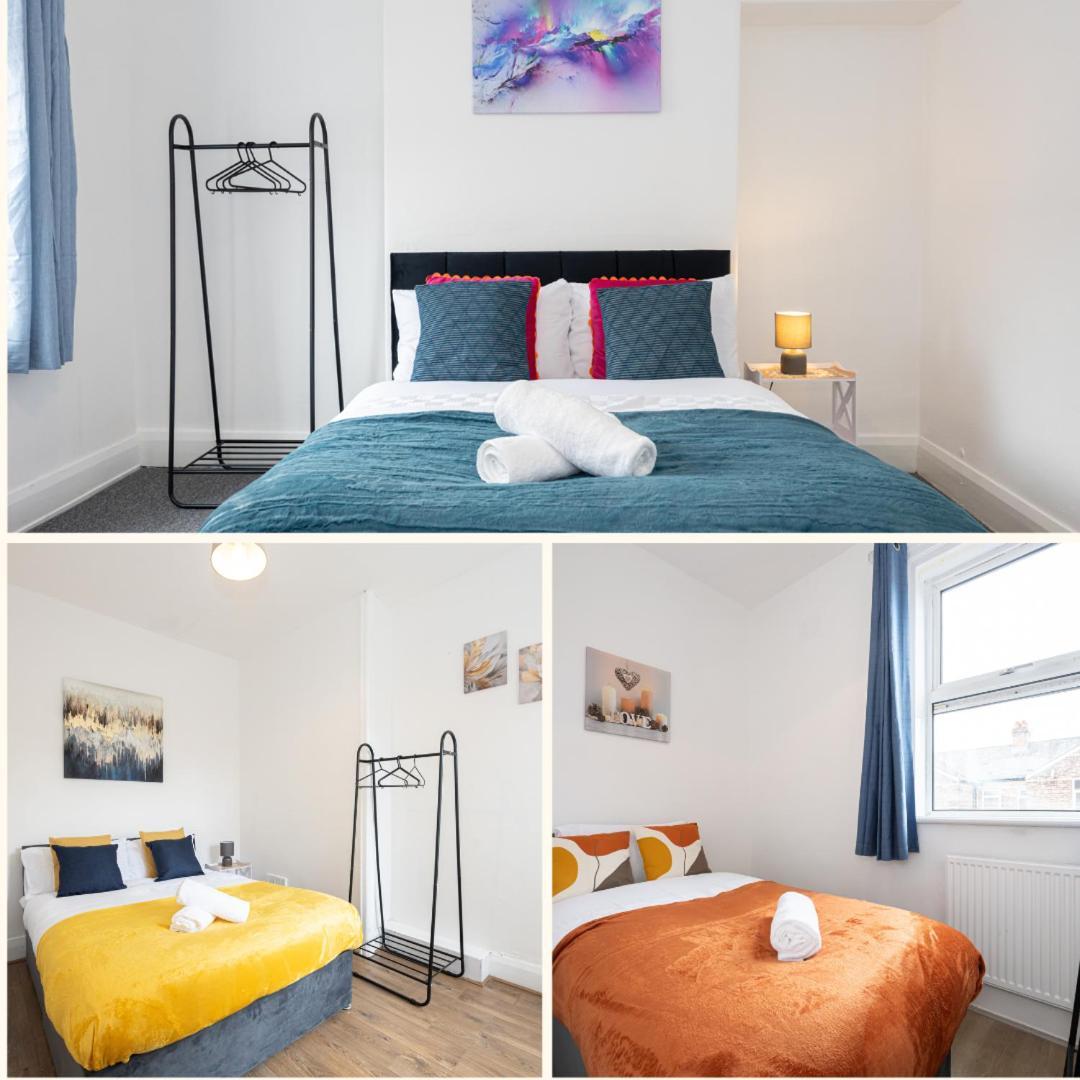 Bright & Modern 3 Bedroom Old Trafford Home Mánchester Exterior foto